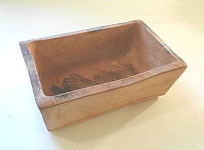 handmade clay baking pan