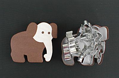 Wild Animal Cookie Cutter Set