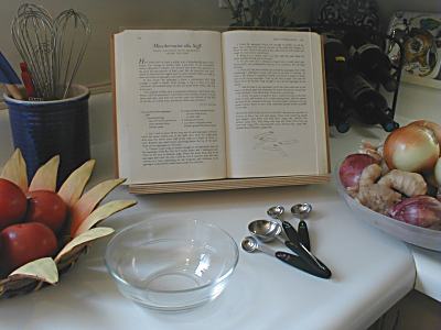 the Cook's Companion Adjustable Cookbook Holder
