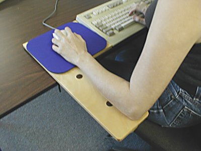 The Armchair World Computer Armrest