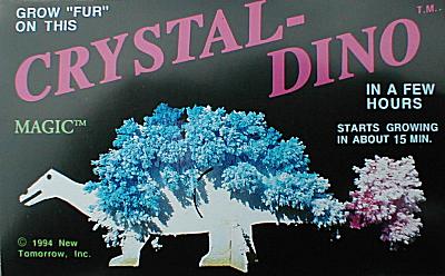 The Crystal Dino - Packaging