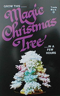 Magic Christmas Tree - Packaging