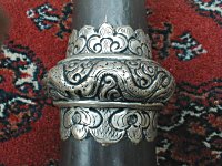 Tibetan Temple Horn detail