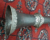 Tibetan horn detail